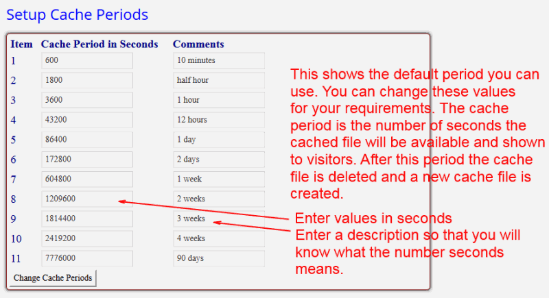 superfast cache plugin 1st screen